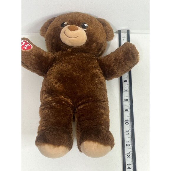 Build-A-Bear Workshop Brown Teddy Plush 13” Stuffed Animal Soft Toy - Picture 4 of 10